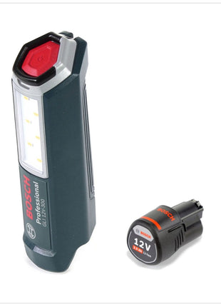 Bosch Professional GLI 12V-300 Akku Lampe + 1x GBA 12V 2,5 Ah Akku - ohne Ladegerät - Toolbrothers