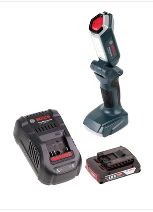 Bosch GLI 18V-300 Akku LED Lampe 18V 300lm + 1x 2,0 Ah Akku + Ladegerät - Toolbrothers