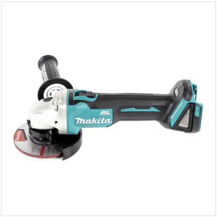Makita DGA 504 RM1J Akku Winkelschleifer 18 V 125mm Brushless + 1x Akku 4,0Ah + Ladegerät + Makpac - Toolbrothers
