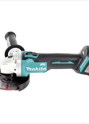 Makita DGA 504 RT1J akumulatorowa szlifierka kątowa 18V 125mm bezszczotkowa + 1x akumulator 5.0Ah + ładowarka + Makpac