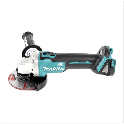 Makita DGA 504 RT1J akumulatorowa szlifierka kątowa 18V 125mm bezszczotkowa + 1x akumulator 5,0Ah + ładowarka + Makpac