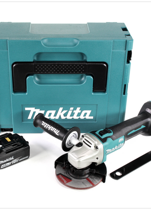 Makita DGA 504 M1J Akku Winkelschleifer 18V 125mm Brushless + 1x Akku 4,0Ah + Makpac - ohne Ladegerät