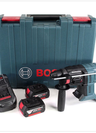 Bosch GBH 18V-20 Professional Akku Bohrhammer mit SDS-plus + 2 x 6 Ah Akku + Ladegerät in Transportbox - Toolbrothers