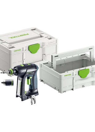 Festool C 18 Basic Perceuse-visseuse sans fil 18 V 45 Nm Brushless Solo + Systainer + Systainer ToolBox SYS3 TB M 137