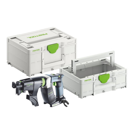 Festool DURADRIVE DWC 18-4500 Basic Visseuse de chantier sans fil 18 V 14 Nm Brushless ( 576504 ) + Systainer + Systainer ToolBox SYS3 TB M 137