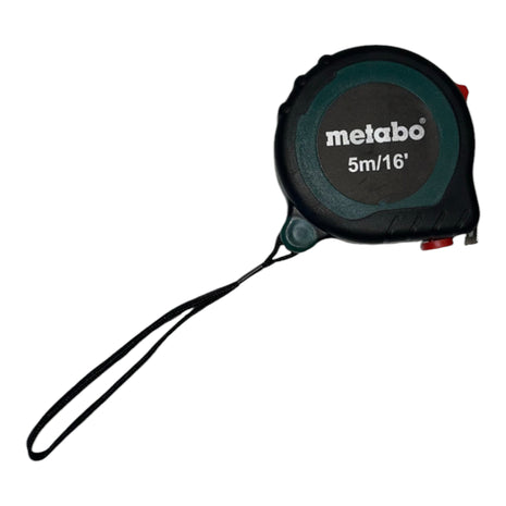 Metabo Maband 5,0 m / 16 ft ( 65705000 ) avec crochet de grillage et fonction d'arrêt rapide