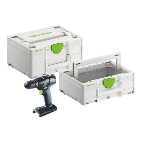 Festool TXS 18-Basic akumulatorowa wiertarko-wkrętarka 18 V 40 Nm bezszczotkowa ( 576894 ) + systainer - bez akumulatora, bez ładowarki