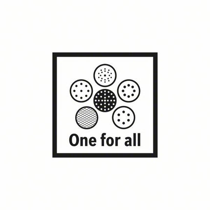 Bosch EXPERT Multihole Universalstützteller 150 mm weich ( 2608900006 ) Nachfolger von 2608601336