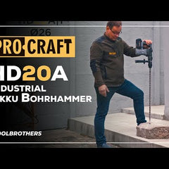 Collection image for: PROCRAFT Industrial HD20A Akku Bohrhammer 20 V